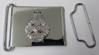 The Rifles Regiment Chrome Belt Buckle Ceremonial Genuine British Army - NEW