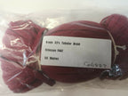 Brigadier / Staff Colonel Gorget Tabs Crimson Red Braided Cord 6mm Plait Design