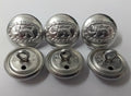 Genuine British Army Issue No1 / No2 Dress Royal Anglian Reg Silver Buttons 30L