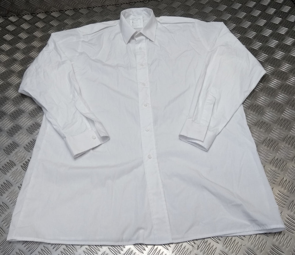 RN WRN Dress Shirt Long Sleeve British White Service Royal Navy Assorted Grade 1