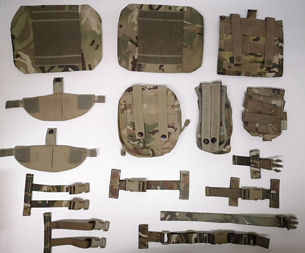 MTP Camo Various Utility Ammo Accesories Pouches & Ancillaries Joblot