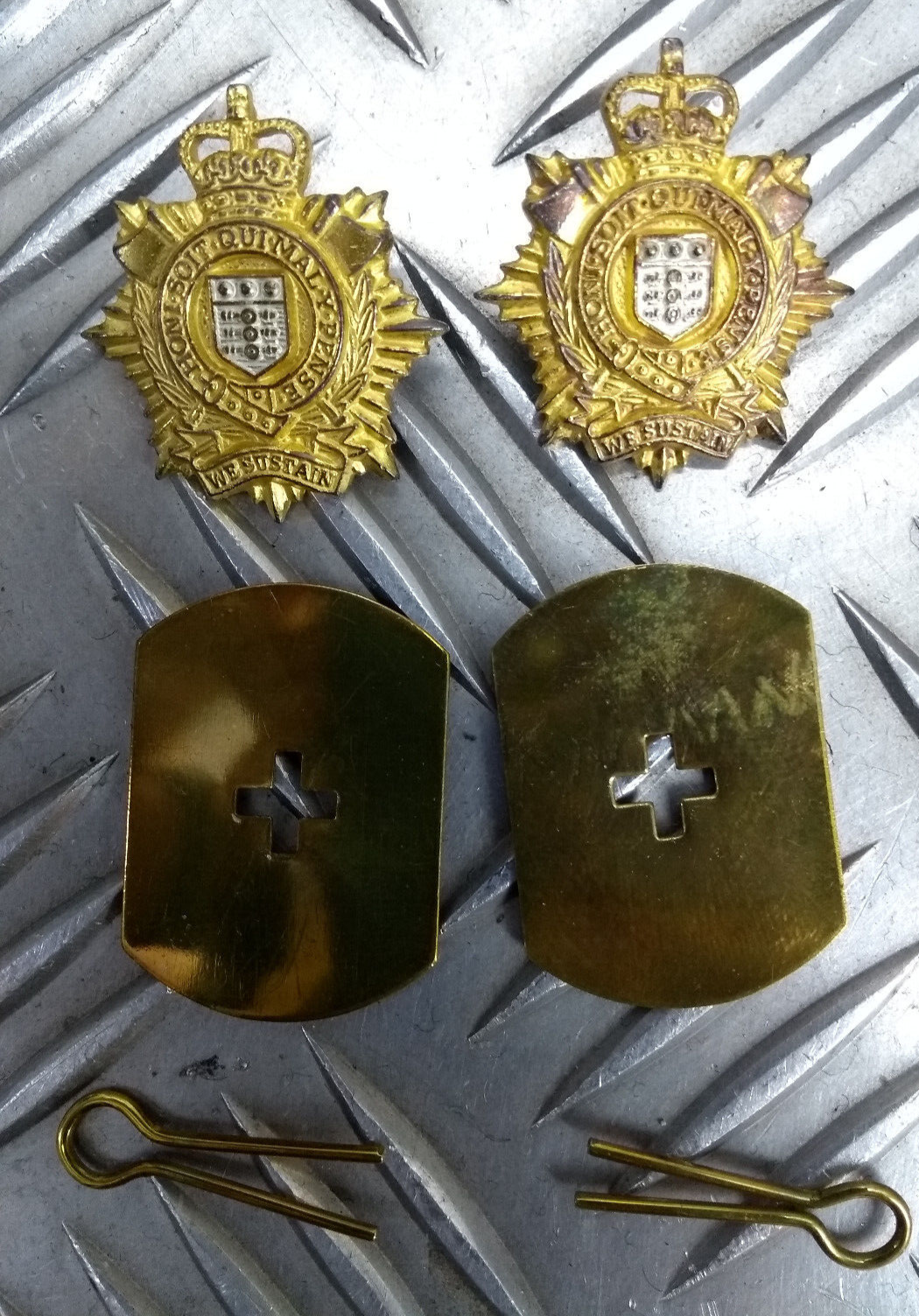 Royal Logistic Corps RLC Collar Dogs & Tank Transporter Class 1 Patch
