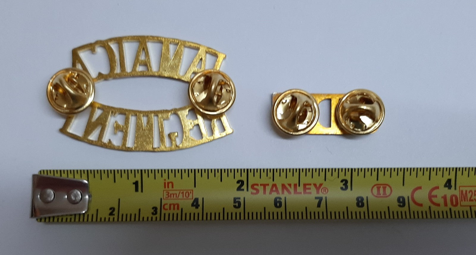 Jamaican Insignia Two Sets JDF Jamaica Regiment Shoulder Collar Badges