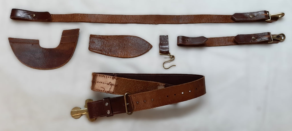 Vintage General Service GS WO's Brown Belt Incomplete Faulty