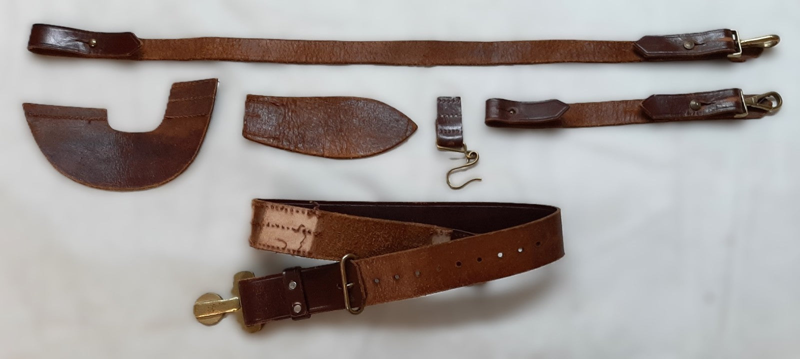Vintage General Service GS WO's Brown Belt Incomplete Faulty