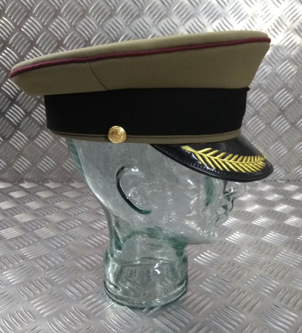 Fancy Dress Hat Style Gold Peak Officers Ceremonial & Parade All Sizes