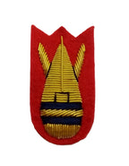 Mess Kit Badge Royal Engineers Bomb EOD British Army Hand Embroidered Arm Patch