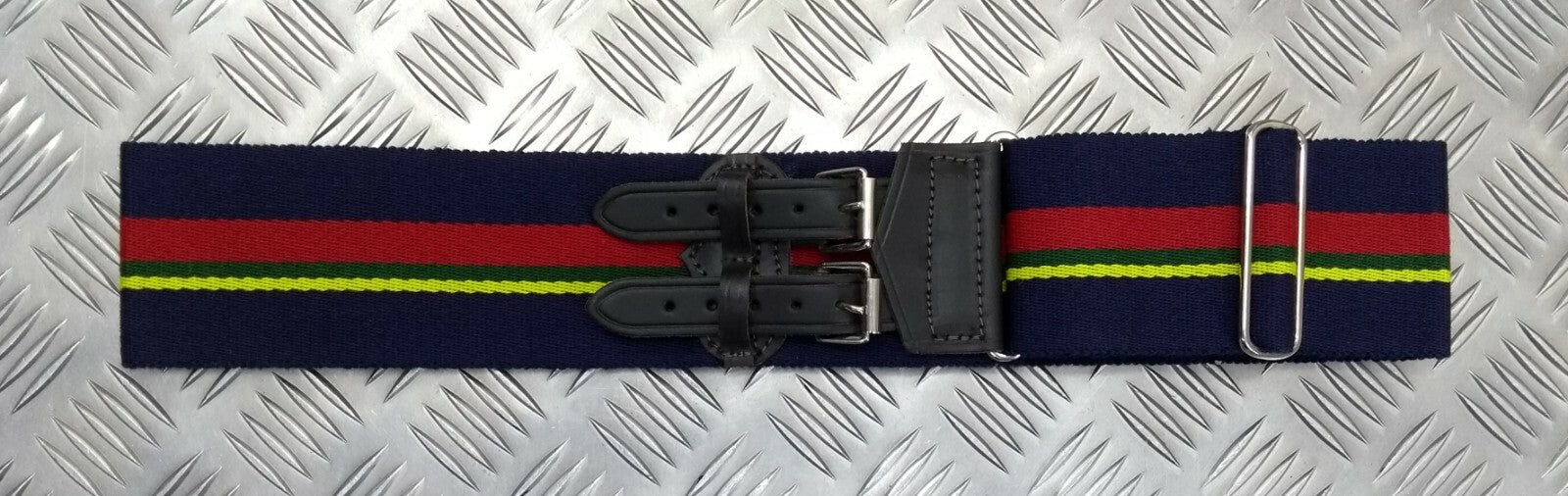 Genuine British Royal Marines RN Royal Navy RM Stable Belt Standard Issue Twin Buckle Strap
