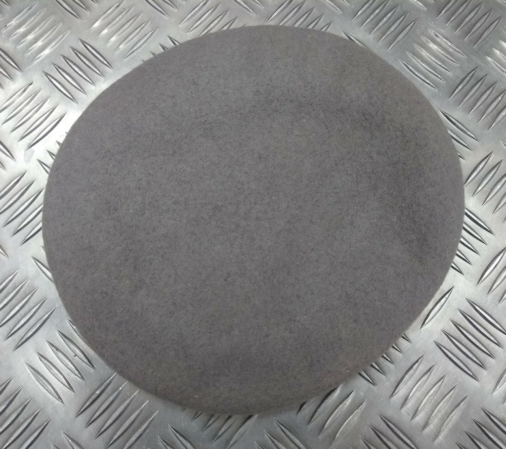 Hobson of London Style Light Grey Lined Wool Uniform Beret Size 7