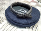 Miniature Genuine Hobson London Dark Navy Blue Wool Bonnet Beret