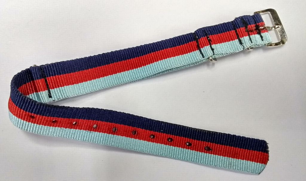 Tri-Services Watch Strap Army RAF Royal Navy Royal Air Force RN G10 18mm - NEW