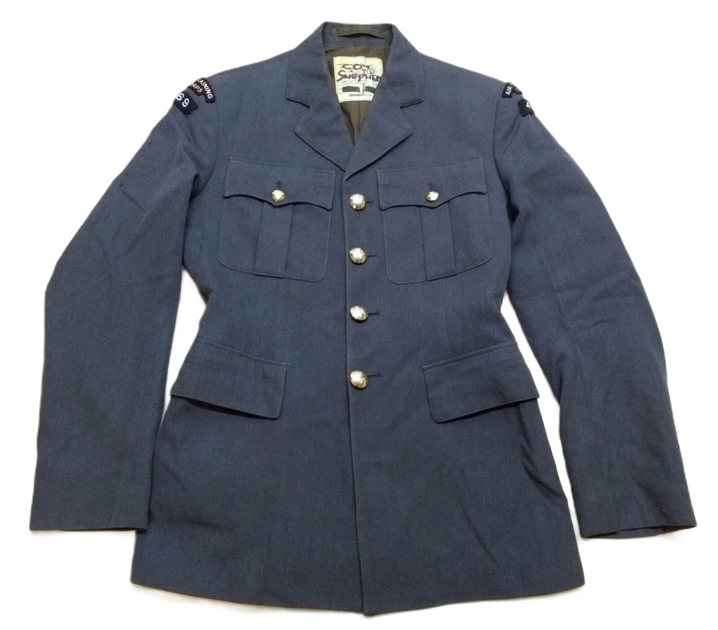 Vintage No1 Jacket RAF Royal Air Force Blue Grey Colour 469 SQDN Lowestoft Old Pattern