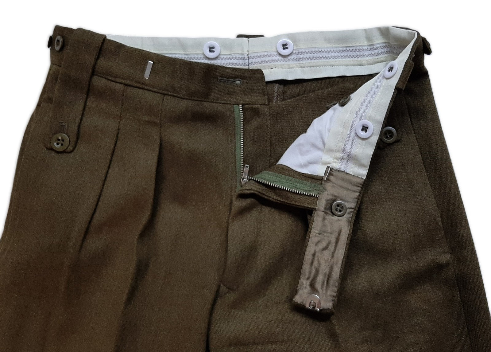 No2 Officer's Trousers British Army Peak Straight Backed Uniform Dress W30"