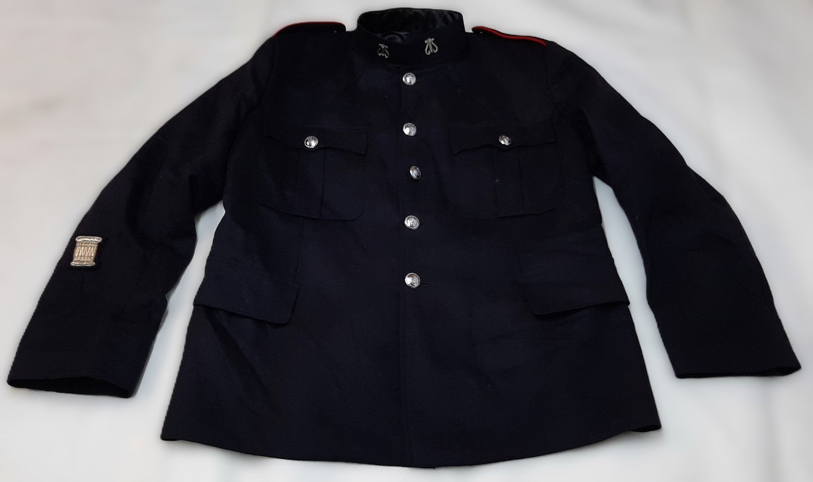 British Army No1 Jacket Drummer Blues Bandsman and Buttons Size 176/120/104cm
