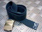 RAF Royal Air Force Trouser Belt Air Force Blue / Grey Colour 1¼" Roll Buckle Grade 1