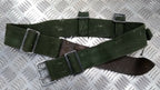 M39 Belt Utility Pouches & Harness WW2 Pattern Heavy Canvas Vintage Army Webbing