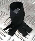 Genuine British YKK 19.5cm Closed End Black Zip / Zipper