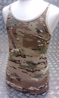 100% Cotton MTP Multi-Cam Camo Sleeveless Vest Singlet Tank Top All Sizes NEW