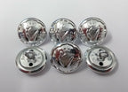 Genuine British Army The Royal Irish Rangers Silver Coloured Buttons 30L x25