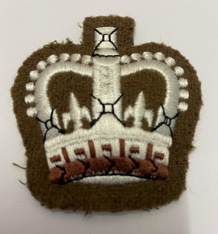 No2 Staff SGT / FAD Warrant Officers Class 2 WO2 WO 2 Crown Patch NEW
