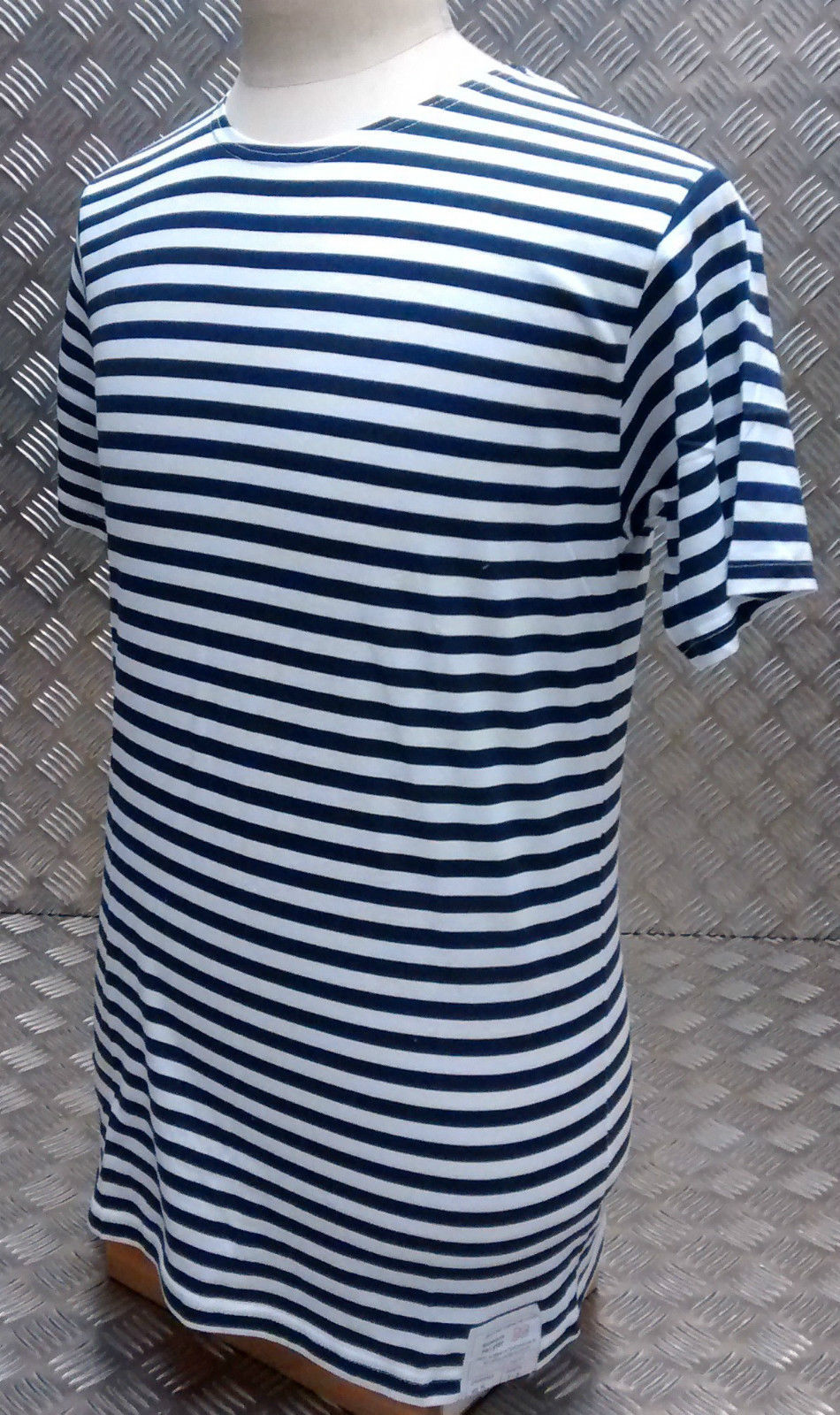 Russian / Soviet / USSR / CCCP Short Sleeve Stripy Sailors Telnyashka T-Shirt