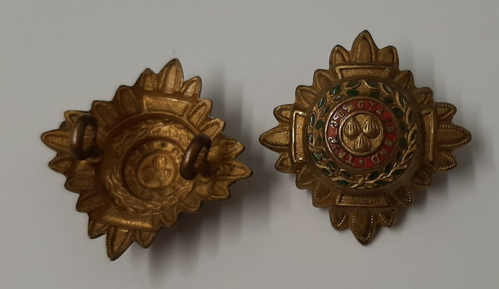 Genuine Vintage British Made Standard Issue Rank Pips Bath Stars GIM172