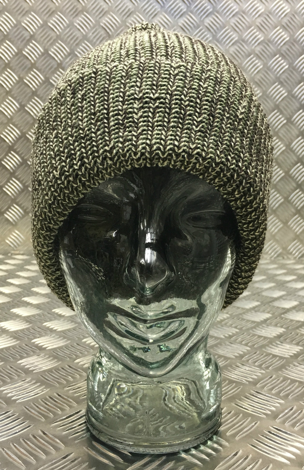Beanie Hat / Watch Cap / Skull Cap. Green Camouflage - One size - BRAND NEW