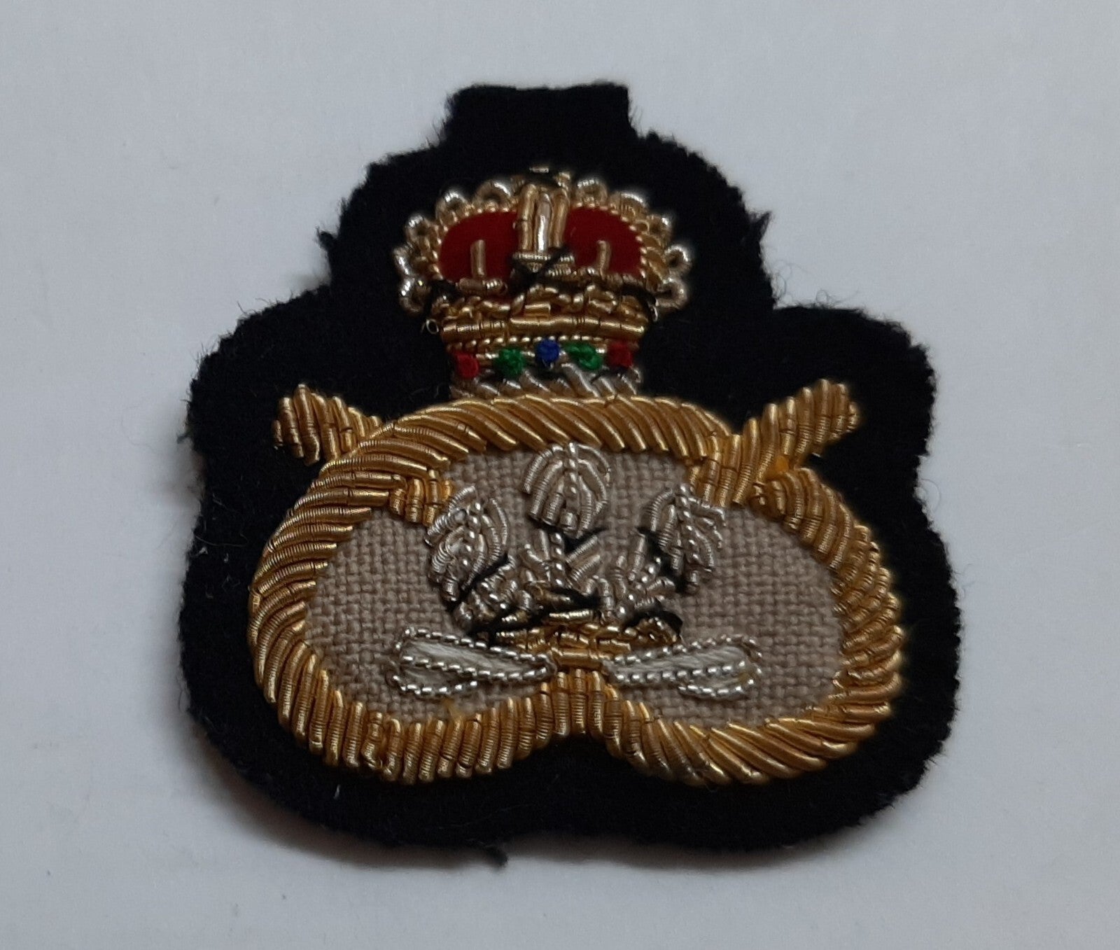 The Staffordshire Regiment British Army Hand Embroidered Insignia Officer' Patch