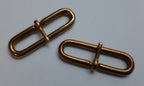 Army Prong Adjusters For Parade & HCav / Guards Buff Leather Belts 1 Pair NOS