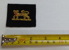 Mess Kit Badge PWRR Tiger Insignia British Army Hand Embroidered Arm Patch