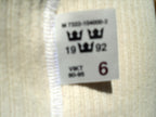 Genuine Swedish Army Cold Weather Thermals / Long Johns Elastic All sizes