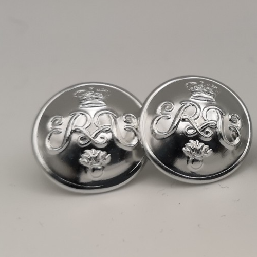 HAC The Honourable Artillery Company HAC Infantry Silver Buttons 36L x6