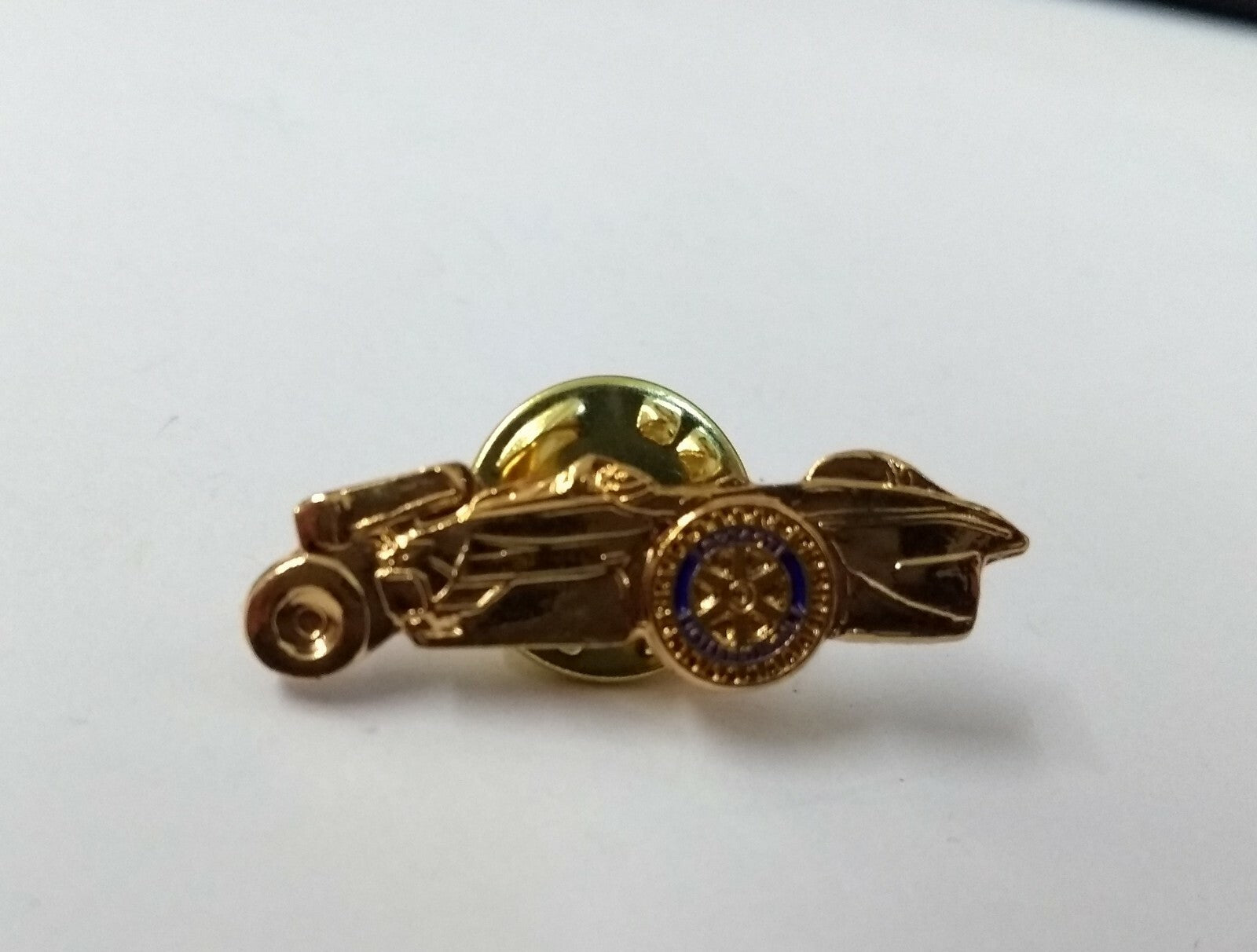 Rotary Club International Small Formula Racing Car Lapel Pin Badge X 2 NEW