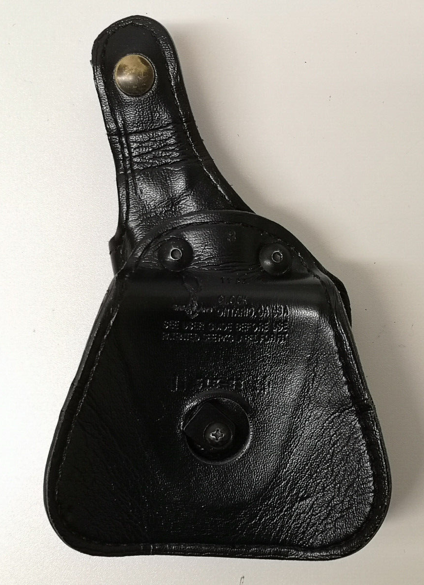 Safariland 518-83 Paddle Glock Side Holster Black Leather Right Hand