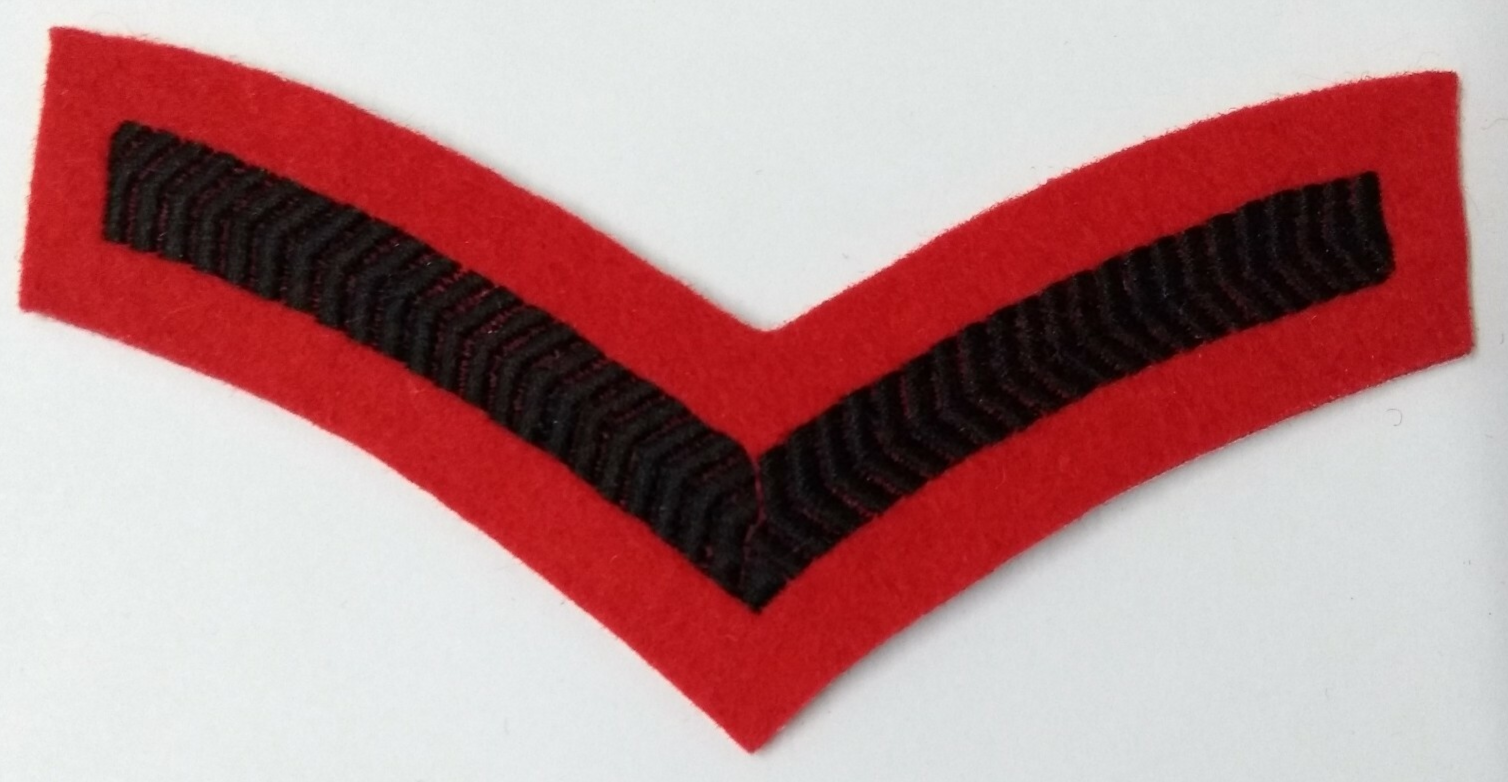 British Stripe Chevron Apprentices Junior Leaders & Soldiers No2 Dress All Arms
