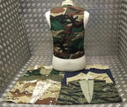 Boys & Girls Lightweight Waistcoat Fancy Dress Camo Combat Army Soldier