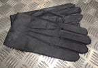 Style Black Leather Soft Lined 3 Dart Parade Gloves All Sizes