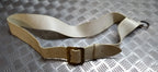 White Sling Drum Strap PVC British & Cavalry Type Bandsmen Cross Belt