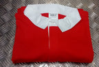 British Army Issue Rugby Jersey Utility Shirt Red Colour Size 1 S/M - NEW