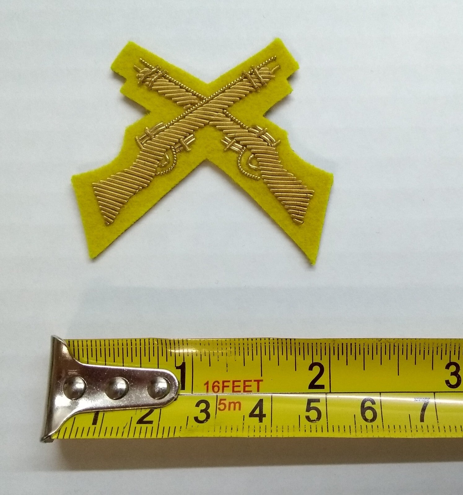 Mess Kit Badge Skill at Arms British Cavalry Hand Embroidered Patch