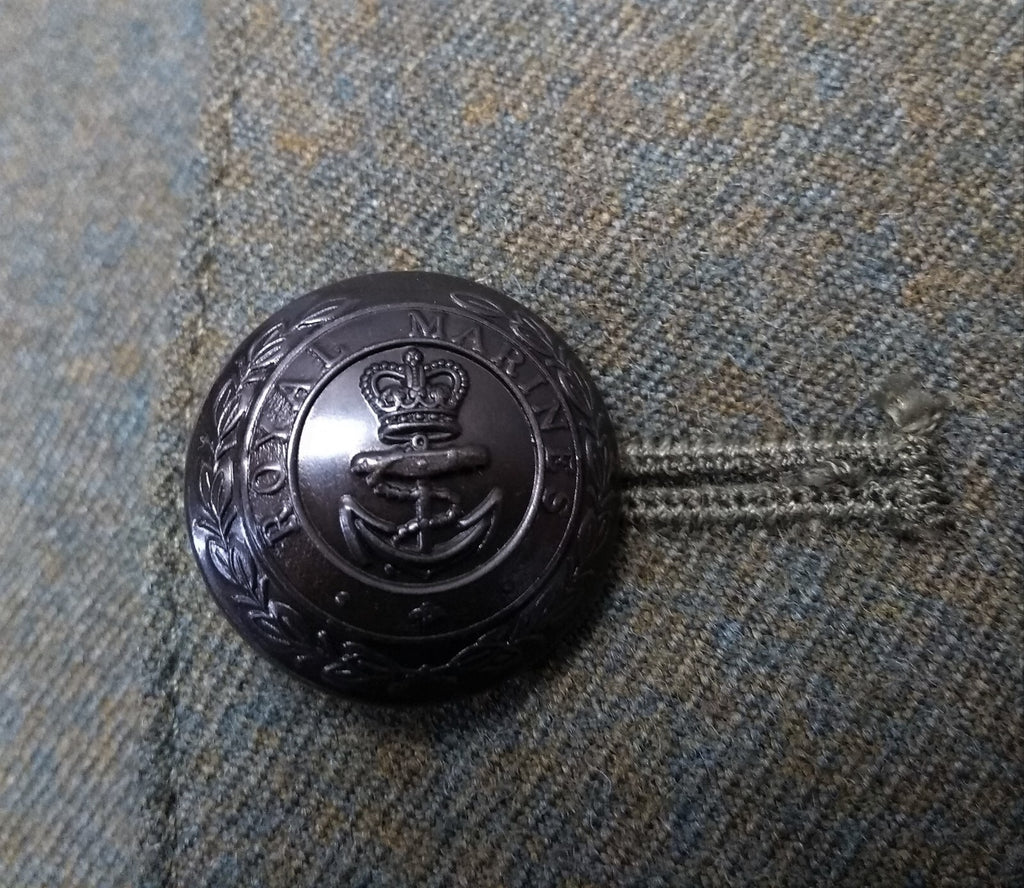 British Army RM Royal Marines No5 Jacket Lovat Green with Buttons Unfinished