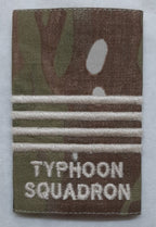 Typhoon Squadron Slide MTP RAF Royal Air Force Shoulder Slider 4 Bar