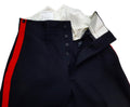 No1 Dress Trousers British Army Blues Pattern RMAS With 1" Red Stripes W34"