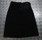 WRNS Skirt Diagonal Serge British Navy Dress Womans RN Royal Naval Waist 68cm