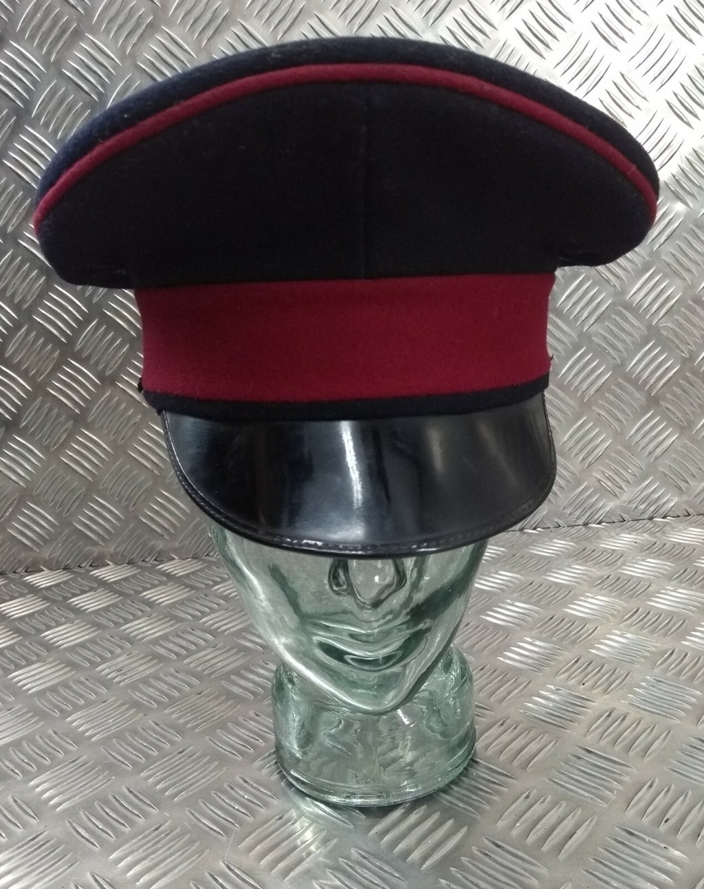 Genuine Vintage British Army Issue RAMC Regimental Dress Hat 1968 Size 7