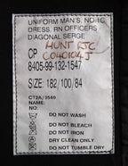 No1C British Naval Diagonal Serge Dress RN Jacket Blazer 100cm