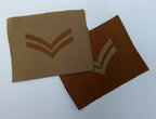 Operation Telic Chevrons Patches Corporal 2 Bar Genuine British Issue X4 Patches