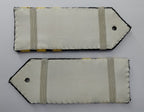 Naval Shoulder Boards / Slides Officers Style Gold Lace Navy NEW