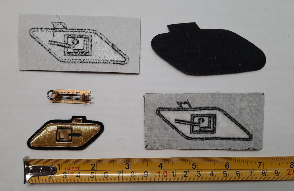 Army Tank Regiment Assorted RTR Insignia Badges British Dress Uniform X5