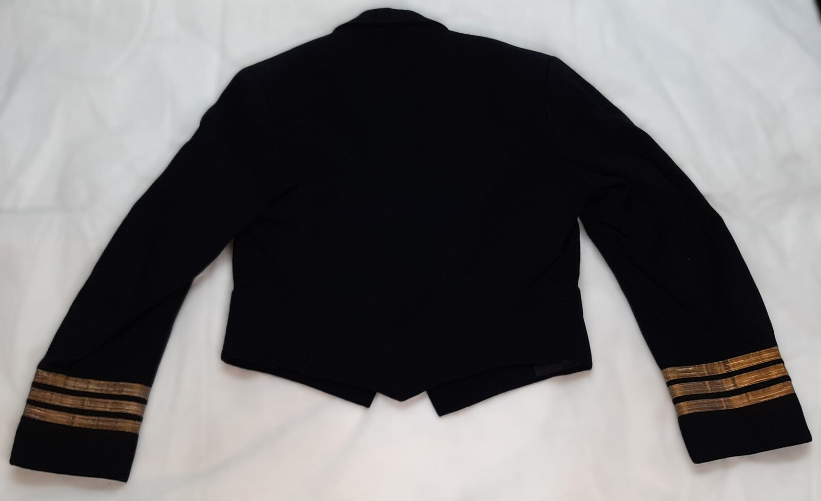 Navy Mess Jacket Com Cuff Curls British Vintage 1960s Ofc Dress RN